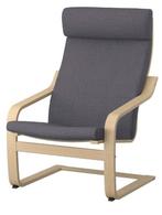 Poang fauteuil Ikea donkergrijs, Huis en Inrichting, Fauteuils, Ophalen, Zo goed als nieuw