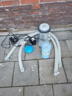 Zwembadpomp met filter - In goede staat, Tuin en Terras, Zwembad-toebehoren, Ophalen, Gebruikt, Zwembadpomp