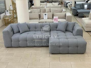 Moderne Bubble Sofa in Bouclé Stof – 285  175 cm beschikbaar voor biedingen