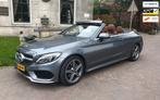 Mercedes-Benz C-klasse Cabrio 180 Premium Plus/AMG/aut/leder, Auto's, Mercedes-Benz, Automaat, Euro 6, Cabriolet, 4 stoelen