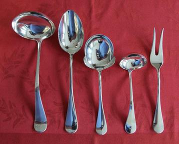 Keltum verzilverd, P1 Hollands Glad, losse bestekdelen beschikbaar voor biedingen