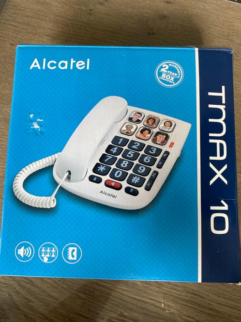 Alcatel TMAX 10 Vaste Telefoon voor Senioren, Telecommunicatie, Vaste telefoons | Handsets en Draadloos, Nieuw, 1 handset, Ophalen