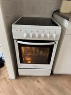 Bosch elektrisch fornuis met oven, Witgoed en Apparatuur, Fornuizen, Ophalen, Gebruikt, 4 kookzones, Vrijstaand