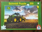 Tractor met mestwagen puzzel - 200 stukjes, Ophalen of Verzenden, Meer dan 50 stukjes, 6 jaar of ouder