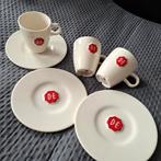 Koffiekopjes en schotels Douwe Egberts, Ophalen of Verzenden, Porselein, Kop en/of schotel