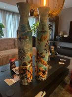 Vazen set met bloemmotief, Huis en Inrichting, Woonaccessoires | Vazen, Ophalen, Overige materialen, Overige kleuren, Zo goed als nieuw