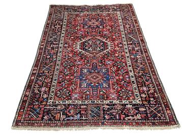 Handgeknoopt Perzisch wol Karaja tapijt medallions 130x195cm beschikbaar voor biedingen