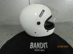Bandit Helm Retro Helmet Fibre-glass-shell Jaren '70 stijl, Motoren, Kleding | Motorhelmen, Overige merken, Heren, Ophalen of Verzenden