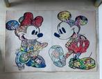 Mickey & Minnie Mouse kleed, manden, deken, Canvas!, Verzenden, Overige kleuren, Badmat