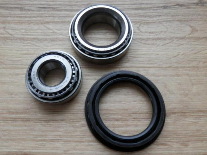 Wiellager set voorzijde VW Bus T2, 08-1967 tot 08-1979., Auto-onderdelen, Ophanging en Onderstel, Oldtimer onderdelen, Volkswagen