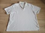 CANDA wit polo T-shirt met schoudervulling 52/54 ~ HH0008, Wit, Shirt of Top, Ophalen of Verzenden, Gedragen