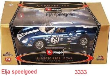 Bburago 3333 Ferrari 1:18 250 LM Sebring 1965 Blauw beschikbaar voor biedingen