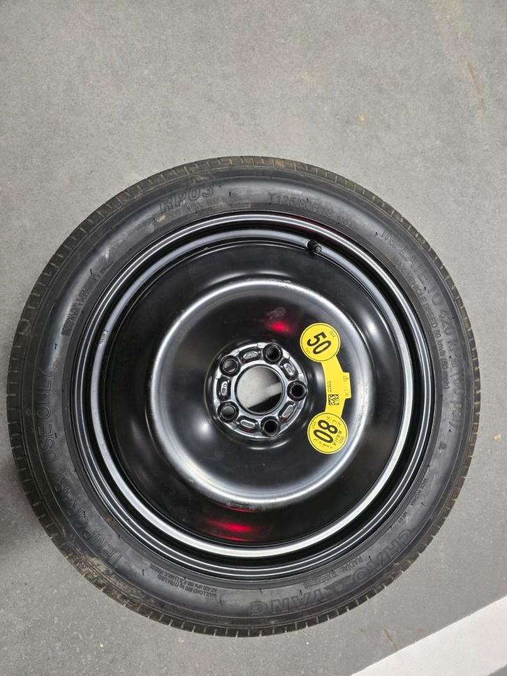 Thuiskomer / Reservewiel T125/80R18 o.a. Volvo XC40, Auto-onderdelen, Banden en Velgen, Banden en Velgen, Ophalen