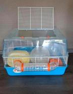 Hamsterkooi, Dieren en Toebehoren, Kooi, Minder dan 75 cm, Zo goed als nieuw, Hamster