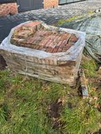 Restpartij nieuwe metselstenen 370 stuks, Doe-het-zelf en Verbouw, Metselstenen, Ophalen, Zo goed als nieuw, Bakstenen