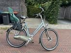 Gazelle damesfiets met kinder stoeltje, Ophalen, Gebruikt, 47 tot 50 cm, Versnellingen