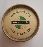 will's face powder - 60er jaren - kartonnen doosje, Antiek en Kunst, Ophalen of Verzenden