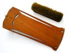 Art Deco borstelrekje Fries kerfsnede houtsnijwerk, Antiek en Kunst, Ophalen of Verzenden