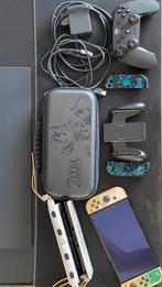Nintendo Switch OLED The Legend of Zelda: TOTK Edition, Spelcomputers en Games, Spelcomputers | Nintendo Switch, Ophalen, Zo goed als nieuw