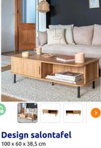 Salontafel nieuw 100x60x38,5, Huis en Inrichting, Tafels | Salontafels, Ophalen, 100 tot 150 cm, Nieuw, 50 tot 100 cm