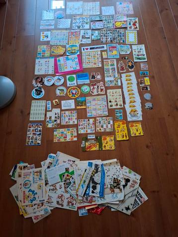 Vintage Sticker Verzameling tekenfilm, Disney, van alles  beschikbaar voor biedingen