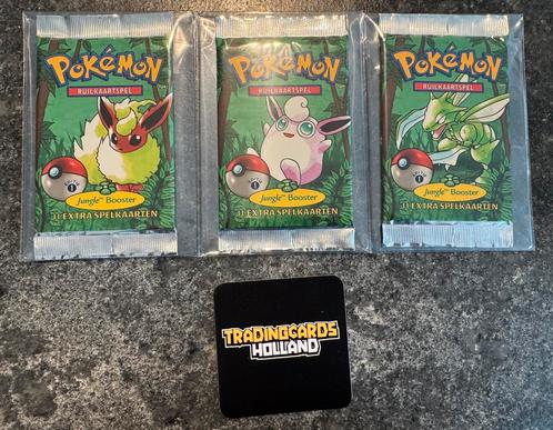 Pokemon Jungle 1st Edition Nederlands Booster Pack Heavy, Hobby en Vrije tijd, Verzamelkaartspellen | Pokémon, Nieuw, Booster