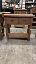 gewoon skon side tabletje, landelijk teak., Ophalen