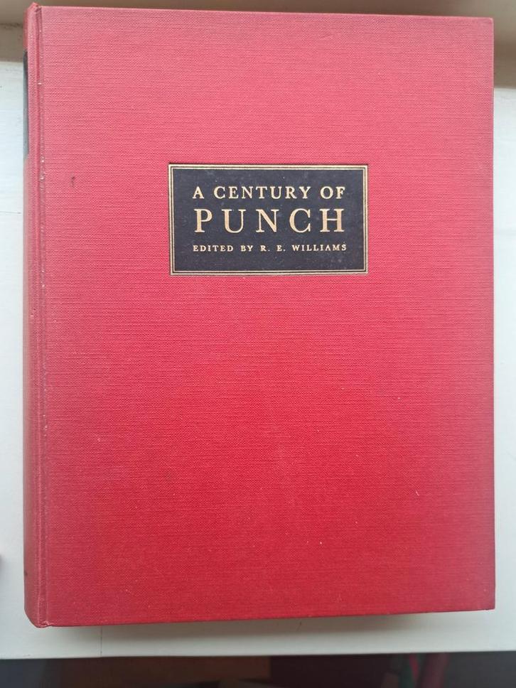 A Century of Punch - R.E. Williams, Boeken, Humor, Gelezen, Cartoons, Ophalen of Verzenden