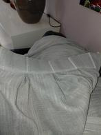 Grijze Vitrage - Diverse Breedtes, 215cm Lang, Huis en Inrichting, Ophalen of Verzenden, 200 cm of meer