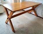 Massief houten eettafel 75x164cm, Huis en Inrichting, Ophalen, Gebruikt, Massief hout, Eikenhout