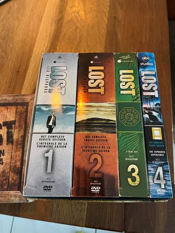 Lost DVD Box - Seizoen 1 t/m 4 beschikbaar voor biedingen