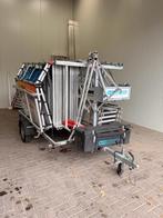 Euroscaffold Rolsteiger Compleet op Aanhanger, Doe-het-zelf en Verbouw, Steigers, Ophalen of Verzenden, Euroscaffold, Niet ingevuld