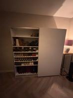 Witte Pax kast (200x200x35) met schuifdeuren, Huis en Inrichting, Kasten | Kledingkasten, Ophalen, Kunststof, Gebruikt, 200 cm of meer