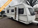 Fendt Bianco Activ 515 GSE, Caravans en Kamperen, Caravans, Ringverwarming, 7 tot 8 meter, Bedrijf, Treinzit