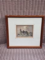 koper gravure kerk Hoogkarspel Hendrik Spilman (1721-1784), Antiek en Kunst, Ophalen