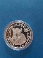 Somalische leopard 2025 1 oz zilver, Postzegels en Munten, Edelmetalen en Baren, Ophalen of Verzenden, Zilver