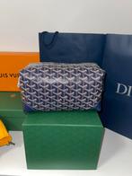Goyard Goyardine Boeing Toiletry Bag Dark Blue, Sieraden, Tassen en Uiterlijk, Toilettassen, Ophalen of Verzenden, Nieuw, Blauw