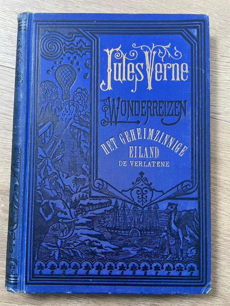 Jules Verne - Het Geheimzinnige Eiland (1915), Boeken, Ophalen of Verzenden, Gelezen, Nederland