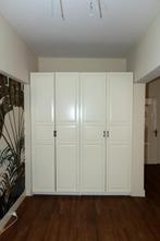 (Nr.471) 2 legkasten, beiden met paneeldeuren, Huis en Inrichting, Kasten | Kledingkasten, Ophalen, 100 tot 150 cm, 200 cm of meer