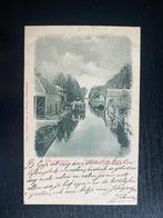 's Graveland gezicht op de Vaart 1901, Verzamelen, Ansichtkaarten | Nederland, Gelopen, Noord-Holland, Voor 1920, Verzenden