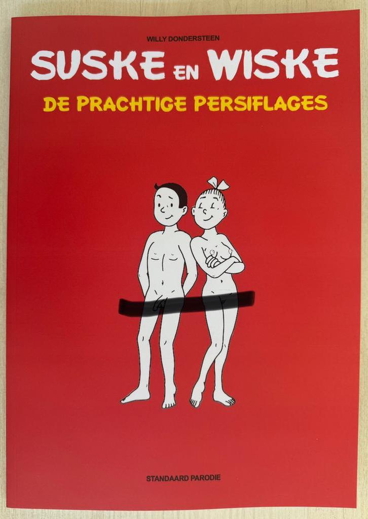 De Prachtige Persiflages - Suske & Wiske - parodie + prent, Boeken, Stripboeken, Nieuw, Eén stripboek, Verzenden