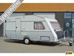 Kip Grey Line 44 EK|Voortent|Zonnepaneel|Garantie|Zeer nette, 2 aparte bedden, Rondzit, Kip, Tot en met 2