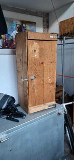 Kistje hout oud antiek, Ophalen, Minder dan 50 cm, Gebruikt, Minder dan 50 cm