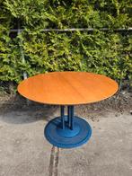 Leolux trias eettafel rond, Huis en Inrichting, Tafels | Eettafels, Ophalen, Rond, Zo goed als nieuw, 100 tot 150 cm