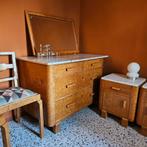 Art Deco Commode/Ladenkast Bed Nachtkastjes Stoelen Spiegel, 100 tot 150 cm, 5 laden of meer, Art deco, Ophalen of Verzenden