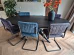 Eettafel en stoelen, Ophalen of Verzenden, Zo goed als nieuw