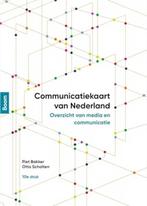 Communicatiekaart van Nederland. (Piet Bakker), Boeken, Schoolboeken, Verzenden, Boom, Zo goed als nieuw, Nederlands