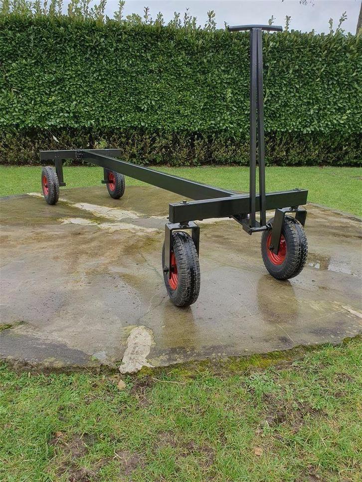 lange materiaalwagen, transportwagen, houtwagen., Tuin en Terras, Kruiwagens, Zo goed als nieuw, Ophalen of Verzenden