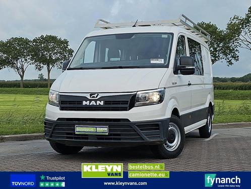 M.A.N. TGE 3.180 l3h2 dubbel cabine!, Auto's, Bestelauto's, Bedrijf, Te koop, ABS, Airconditioning, Centrale vergrendeling, Cruise Control