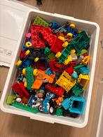 Grote bak Duplo (veel!) - diverse inhoud, Ophalen, Gebruikt, Losse stenen, Duplo